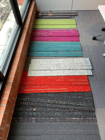 Huddle Rooms Carpet Samples