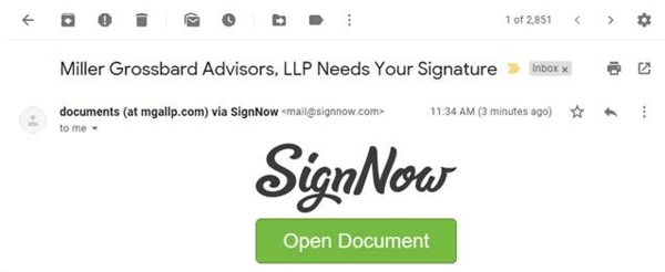SignNow Tutorial Step 1