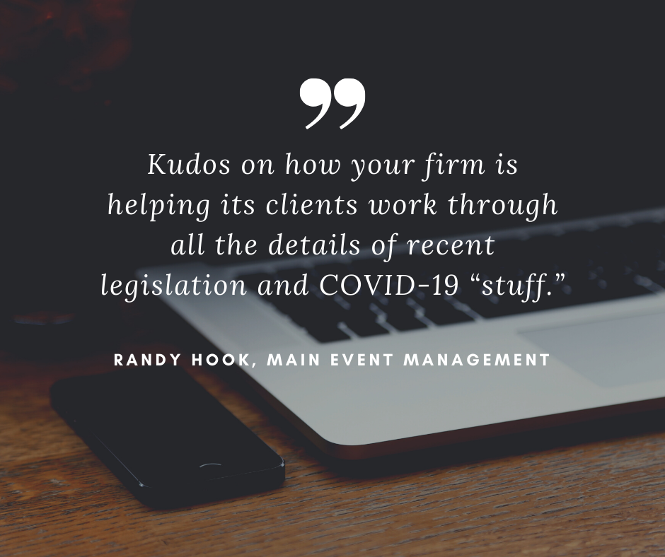 Randy Hook - Client Kudos