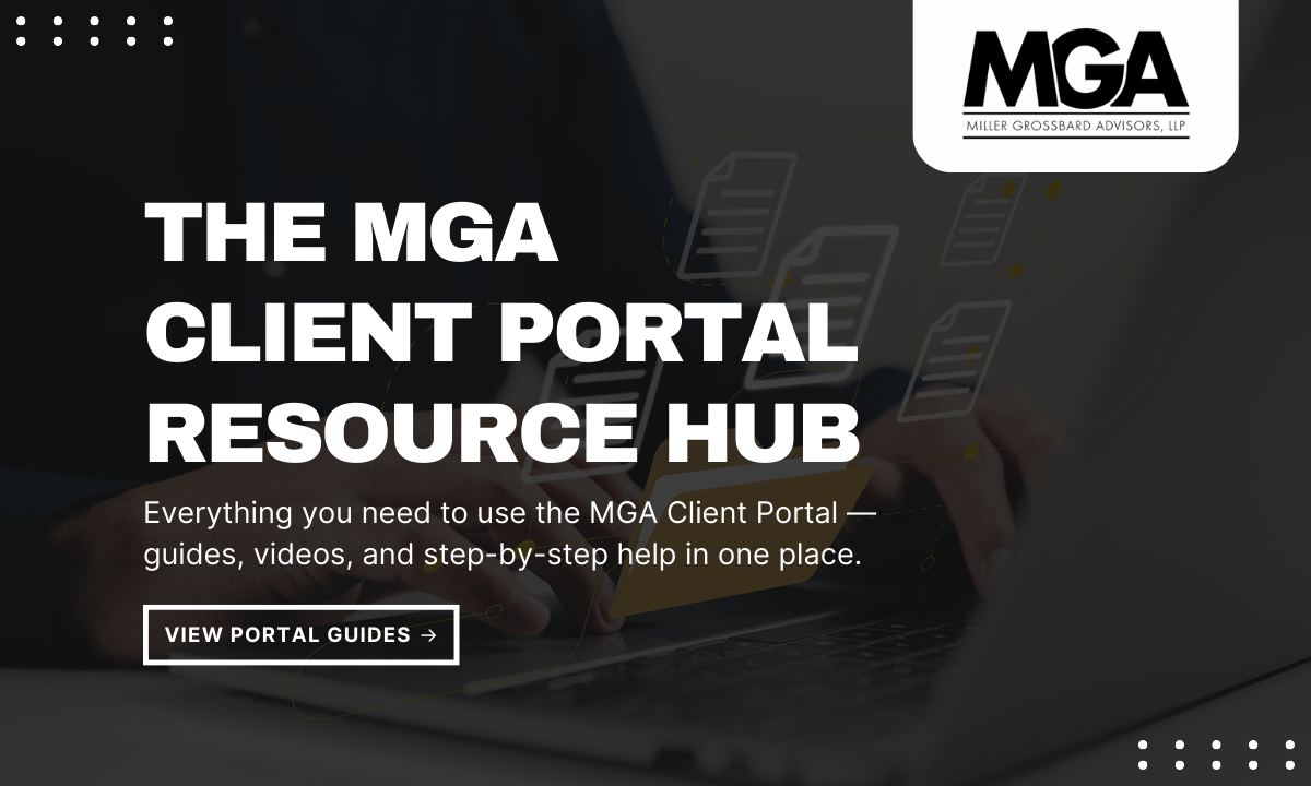 The MGA Client Portal Resource Hub